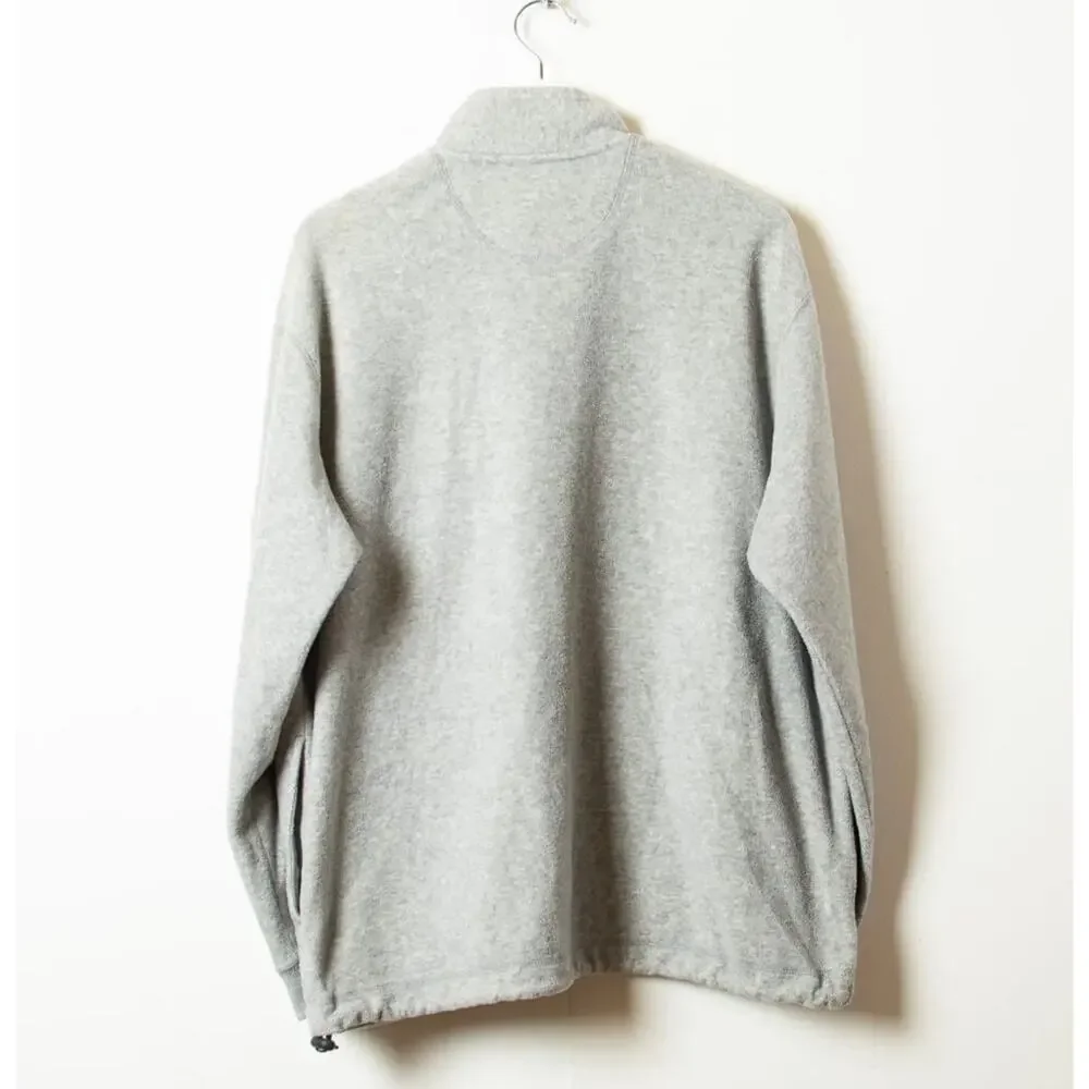 US Polo Assn XL 1/4‎ Zip Gray Fleece Pullover - Picture 3 of 13